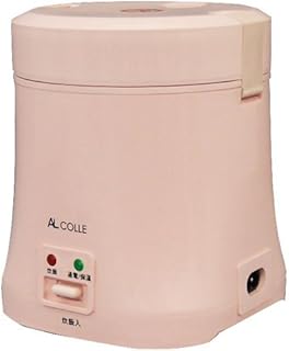 AL COLLE 炊飯時間33分 2膳用(1.5合) ミニ炊飯器 ミニライスクッカー ピンク ARC-103P AL COLLE 炊飯時間33分 2膳用(1.5合) ミニ炊飯器 ミニライスクッカー ピンク ARC-103P